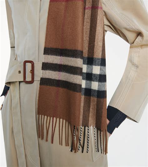 faux burberry silk scarf|Burberry giant check cashmere scarf.